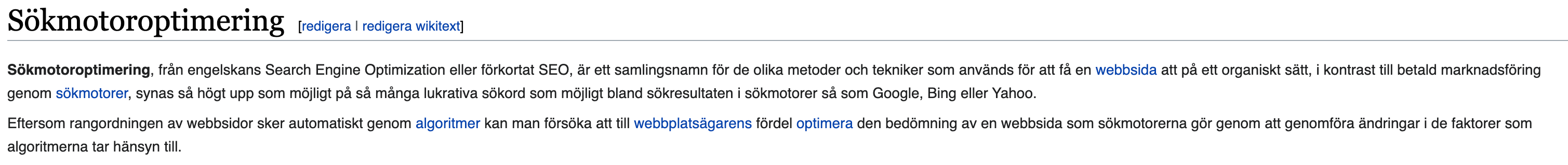 Wikipedias interna länkar